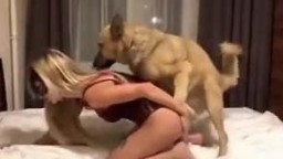 Русское зоо порно, Соню ебет собака. Animal sex Sonya
